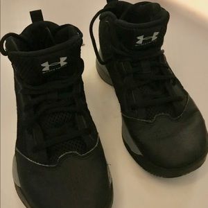 Under Armour youth basketball high tops
